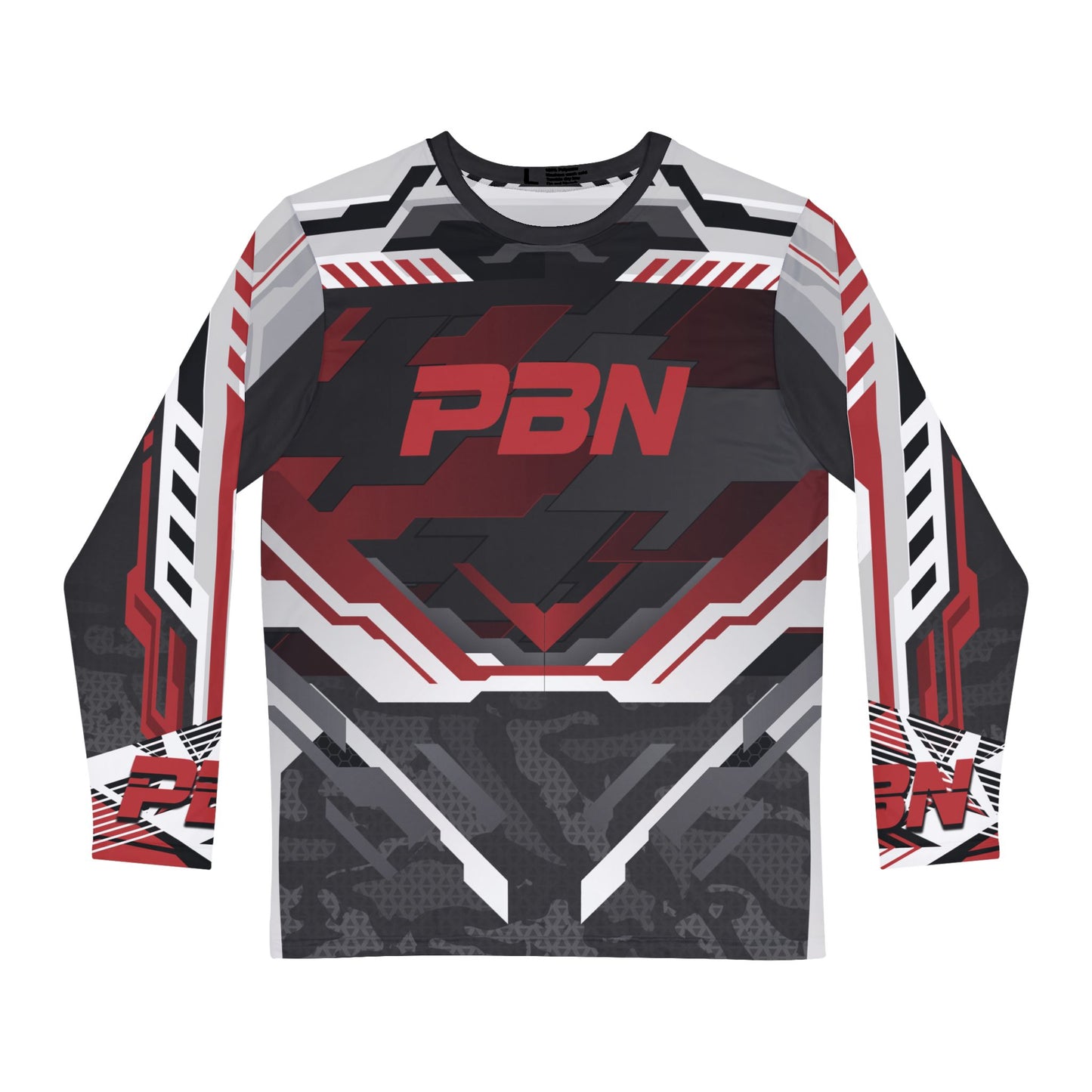 PBN Performance Long Sleeve – Red/Black